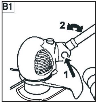WOLF OT 845 - - Coupe libre - angle de travail 1 (fig. a): - 5