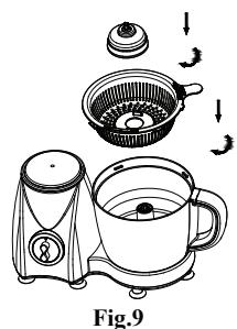CONTINENTAL EDISON CECFP200 - Utilisation en hachoir - 4