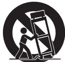 CONTINENTAL EDISON CEHCDVD511 - Portable Cart Warning - 1