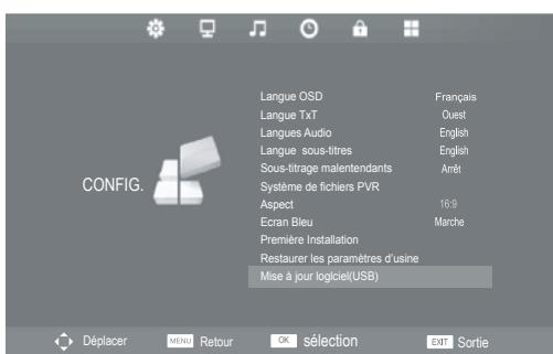 CONTINENTAL EDISON LC-19G91DVB-T+DVD - Mise à jour Logiciel (USB) - 1