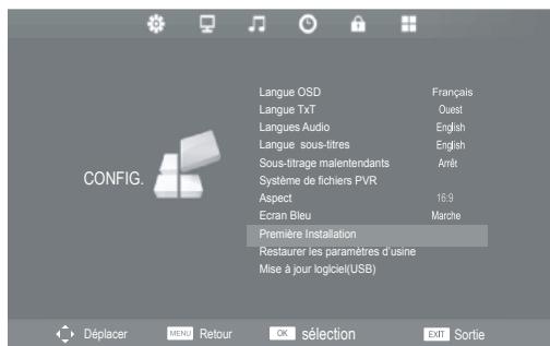 CONTINENTAL EDISON LC-19G91DVB-T+DVD - Première Installation - 1