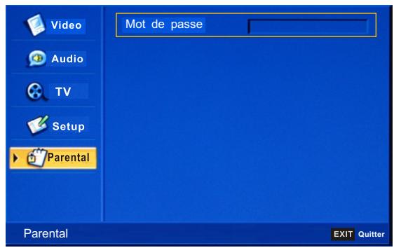 CONTINENTAL EDISON CE81HDD32G - MENU de réglage - 4