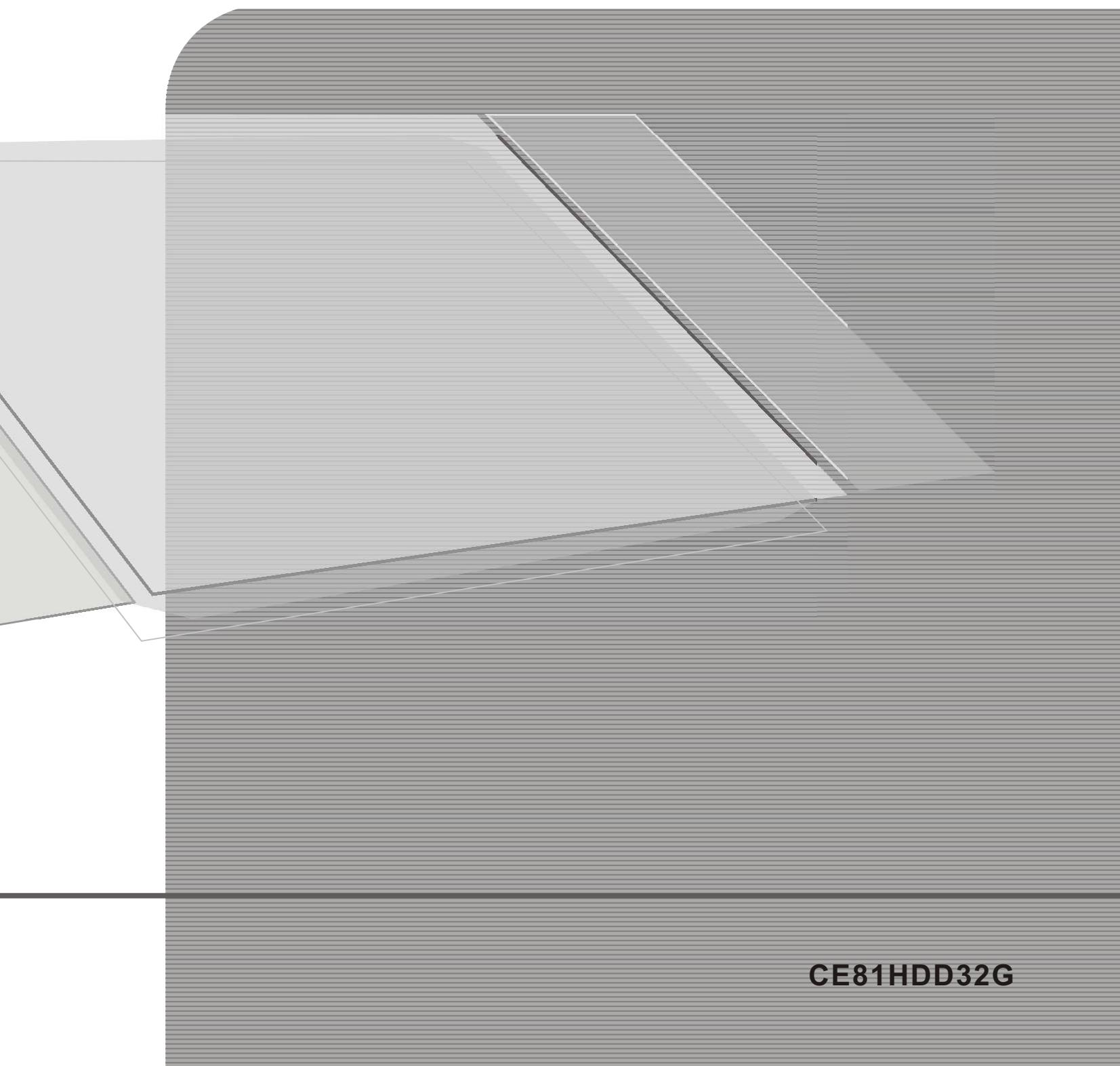 CONTINENTAL EDISON CE81HDD32G - MANUEL DE L'UTILISATEUR - 1