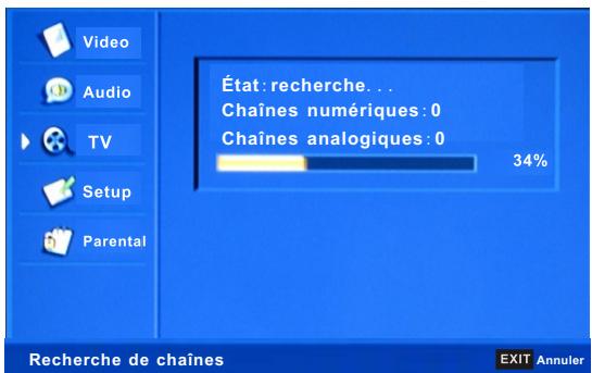 CONTINENTAL EDISON CE81HDD32G - MENU TV - 3