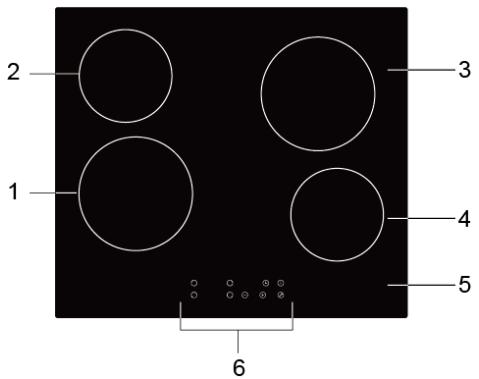 CONTINENTAL EDISON CECPV4Z - Vuedu dessus - 1