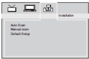 CONTINENTAL EDISON CELDDDVBT4 - MENU DE RÉGLAGE DVB - 2