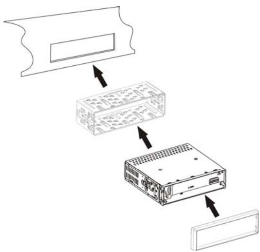 CONTINENTAL EDISON KSC109 - INSTALLATION DANS LE TABLEAU DE BORD - 2