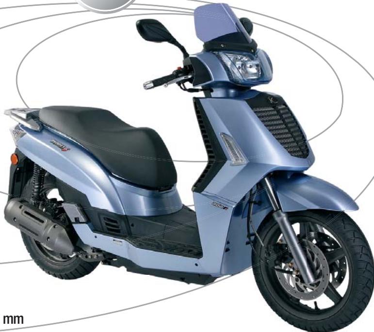 KYMCO 300 PEOPLE S INJECTION - Châssis - 2