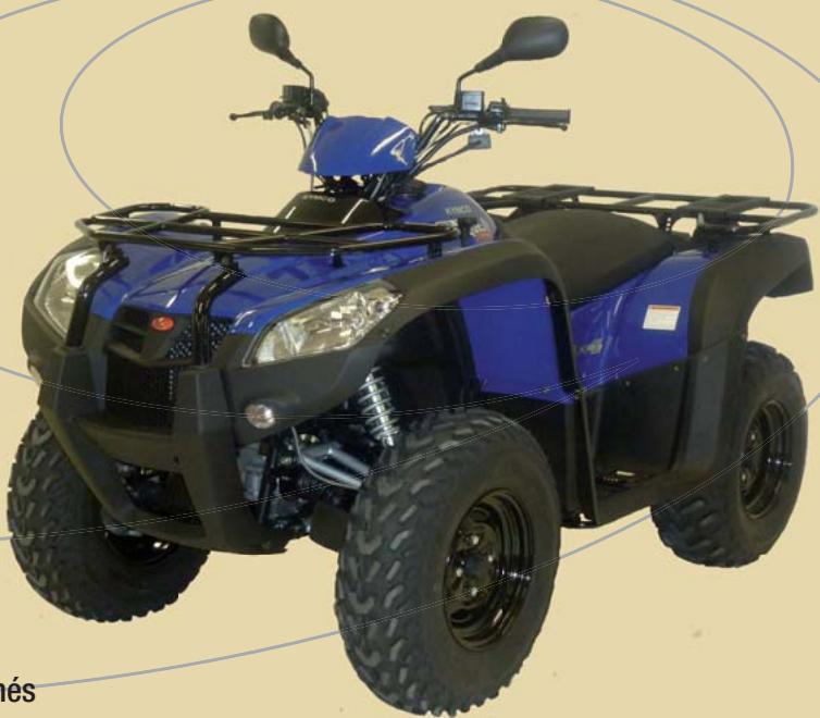 KYMCO 500 MXU IRS 4X4 NAKED - Châssis - 2