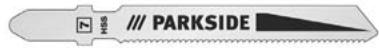 PARKSIDE KH 3021 JIGSAW - - Informazioni relative alle lame - 10
