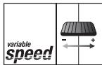 PARKSIDE KH 3021 JIGSAW - Aantal slagen instellen - 1