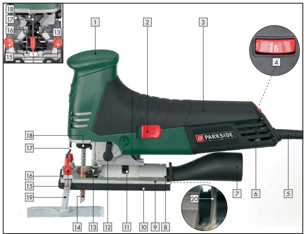 PARKSIDE KH 3021 JIGSAW - 1