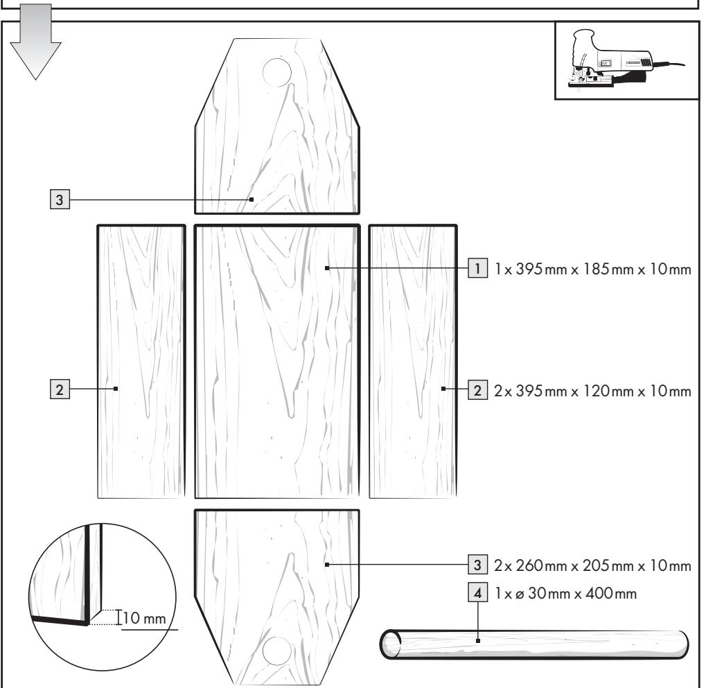 PARKSIDE KH 3021 JIGSAW - SEGHETTO A PENDOLO - 1