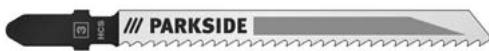 PARKSIDE KH 3021 JIGSAW - - Informazioni relative alle lame - 5