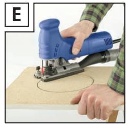 PARKSIDE KH 3128 PENDULUM ACTION JIGSAW - 7