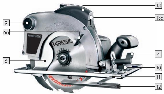 PARKSIDE KH 3141 CIRCULAR SAW - 2