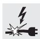 PARKSIDE PEH 30 - Prévention de risques mortels par électrocution : - 1
