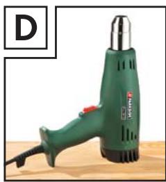 PARKSIDE PHLG 2000 B1 HEAT GUN - 5