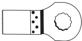 PARKSIDE PMFW 280 A1 MULTI-PURPOSE TOOL - Scelta degli utensili accessori - 1