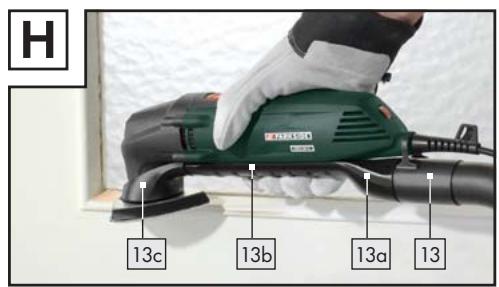 PARKSIDE PMFW 280 A1 MULTI-PURPOSE TOOL - DE AT CH - 9