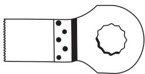 PARKSIDE PMFW 280 A1 MULTI-PURPOSE TOOL - - Sélectionner l'outil d'usinage - 1