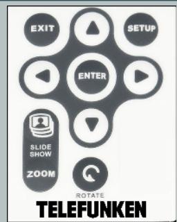 TELEFUNKEN DIGICADRE 8 POUCES - Insertion d'une carte mémoire - 1