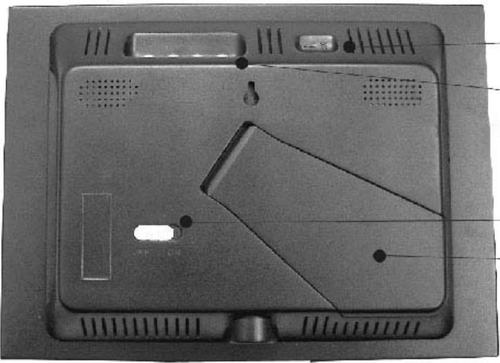 TELEFUNKEN DPF 8001 - Dos du cadre - 1