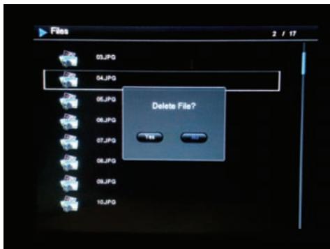 TELEFUNKEN RUBY PDF 9322 - - Supprimez vos photos à partir du gestionnaire de fichiers - 1