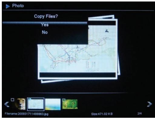 TELEFUNKEN RUBY PDF 9322 - - Copier vos photos à partir du mode vignettes - 2
