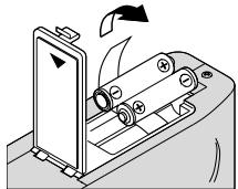 KODAK ADVANTIX F330 - INSTALLATION DES PILES - 2