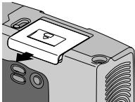 KODAK ADVANTIX T570 - Installation de la pile - 1