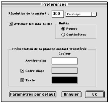 KODAK DC220 - Réglage des Préférences - 1