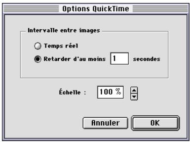 KODAK DC220 - Exportation d'une animation APPLEQuickTime - 2