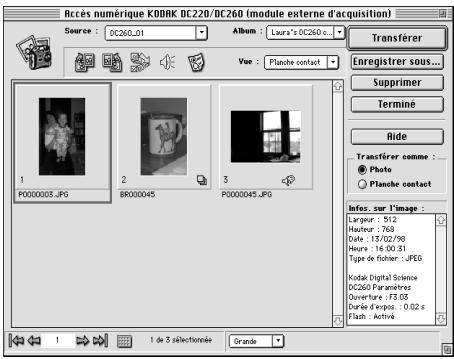 KODAK DC220 - Planche contact - 1