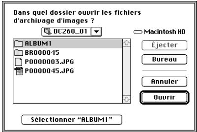 KODAK DC220 - Récupération d'images de la carte mémoire de l'appareil - 1
