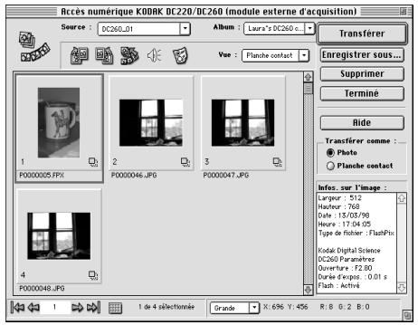 KODAK DC220 - Planche contact - 2