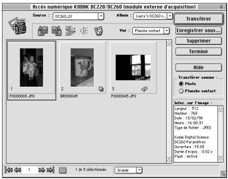 KODAK DC220 - Visualisation d'une image haute résolution - 2