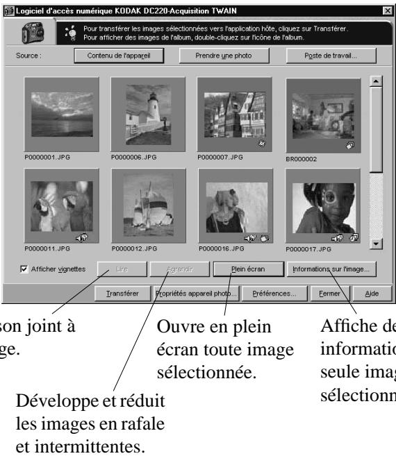 KODAK DC220 - Prévisualisation des images - 2
