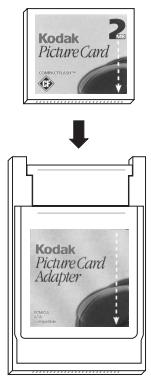 KODAK DC220 - Adaptateur de carte d'image - 2