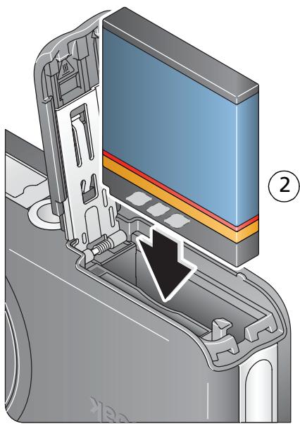 KODAK V1003 - Installation de la batterie KLIC-7003 - 2