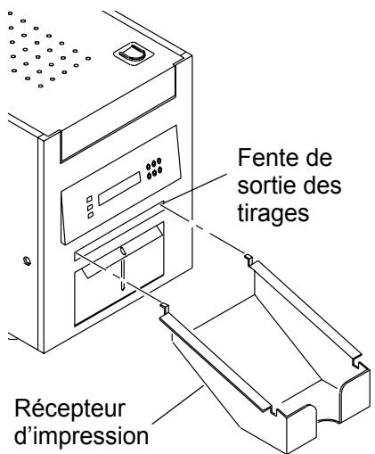 KODAK 6850 - Installation du bac de réception - 1