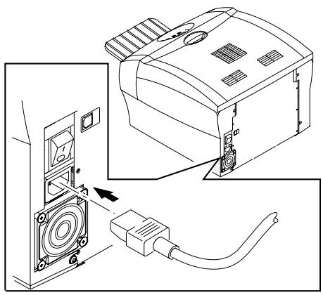 KODAK 9810 - Connexion du cable d'alimentation - 1