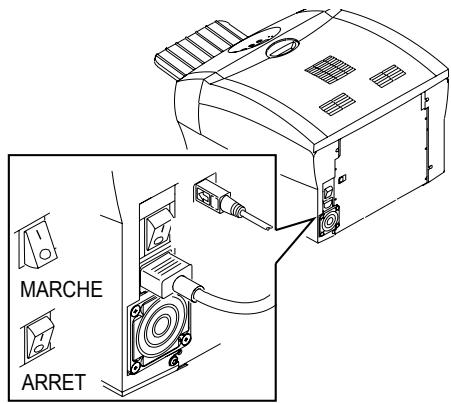 KODAK 9810 - Mise sous tension de l'imprimante - 1