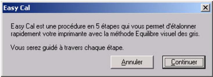 KODAK 9810 - Utilisation de l'outil Calibrage simple - 2