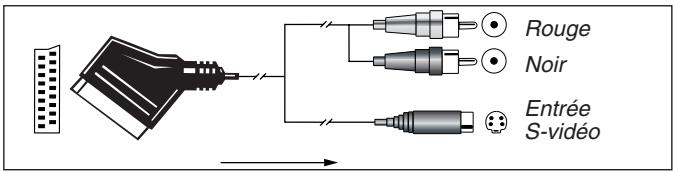 HARMAN KARDON AVR 2000 - Connexions A/V SCART - 4