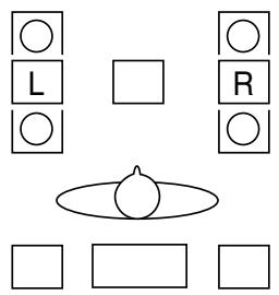 HARMAN KARDON AVR 2000 - Configuration des haut-parleurs - 1