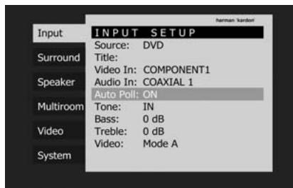 HARMAN KARDON CINESPECIAL 29-11 - Entrée audio   numérique par défaut - 2
