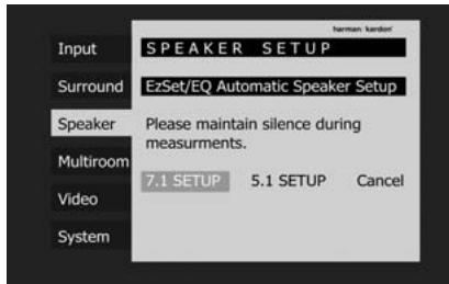 HARMAN KARDON CINESPECIAL 29-11 - Configuration et calibrage automatiques des enceintes avec EzSet/EQ - 3