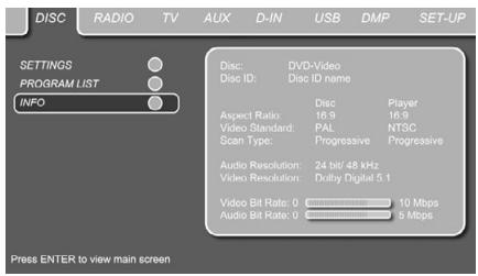 HARMAN KARDON DL 640HD - Ecrans d'information - 1