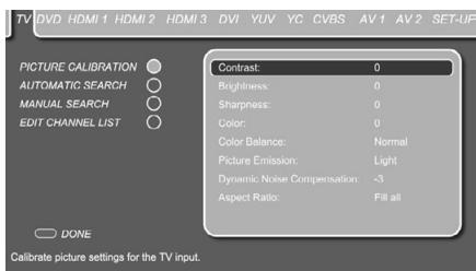 HARMAN KARDON DL 640HD - Étalonnage d'image - 2